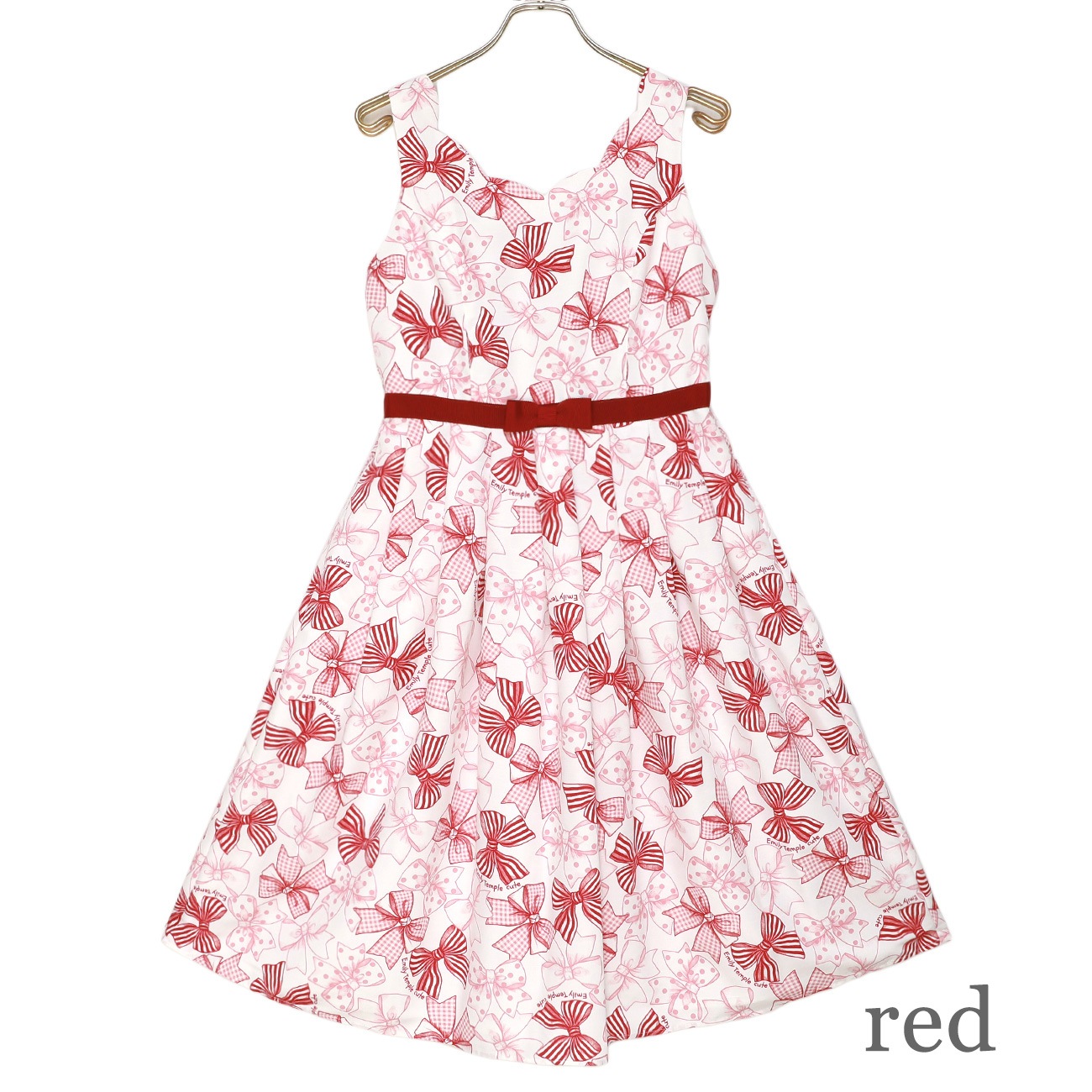 Ribbon Sketch�Ρ����꡼�֥��ԡ��� (Ribbon Sketch sleeveless dress)