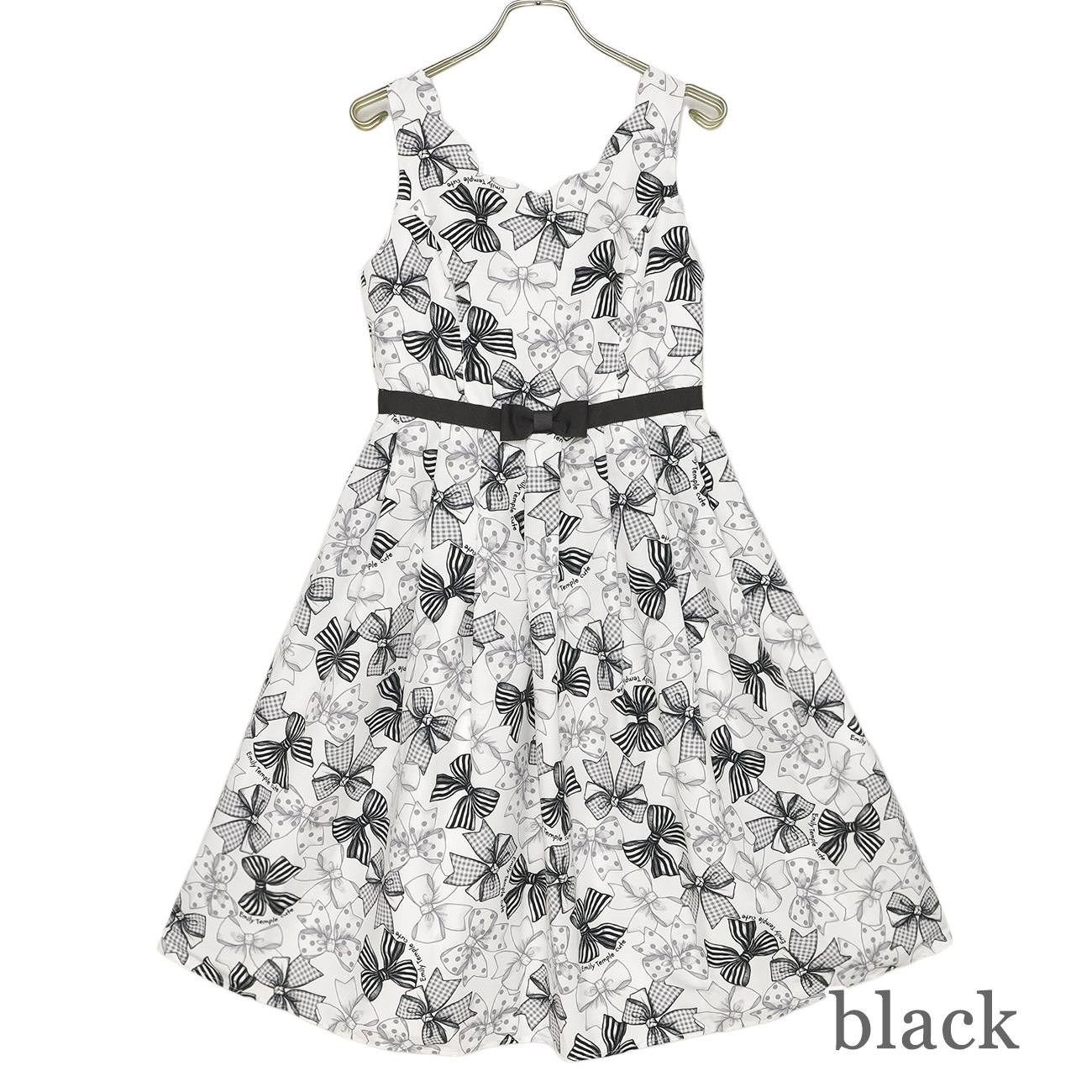 Ribbon Sketch�Ρ����꡼�֥��ԡ��� (Ribbon Sketch sleeveless dress)