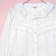 åե륫顼֥饦 (collar ruffle blouse)