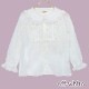 ���������ԥ󥿥å��졼���֥饦�� (square pintuck lace blouse)