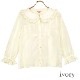 ���������ԥ󥿥å��졼���֥饦�� (square pintuck lace blouse)