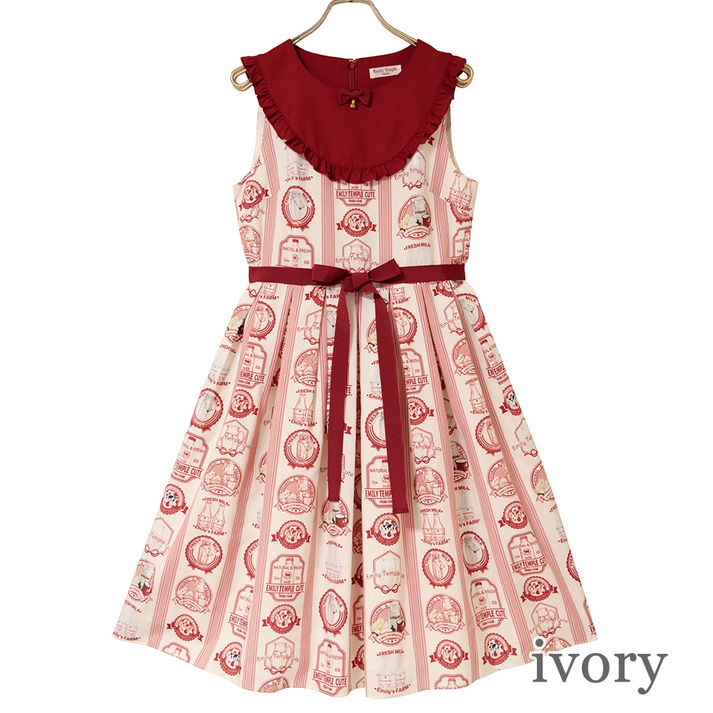��Reservation��MILKY��٥�Ρ����꡼�֥��ԡ��� (MILKYlabel sleeveless dress)