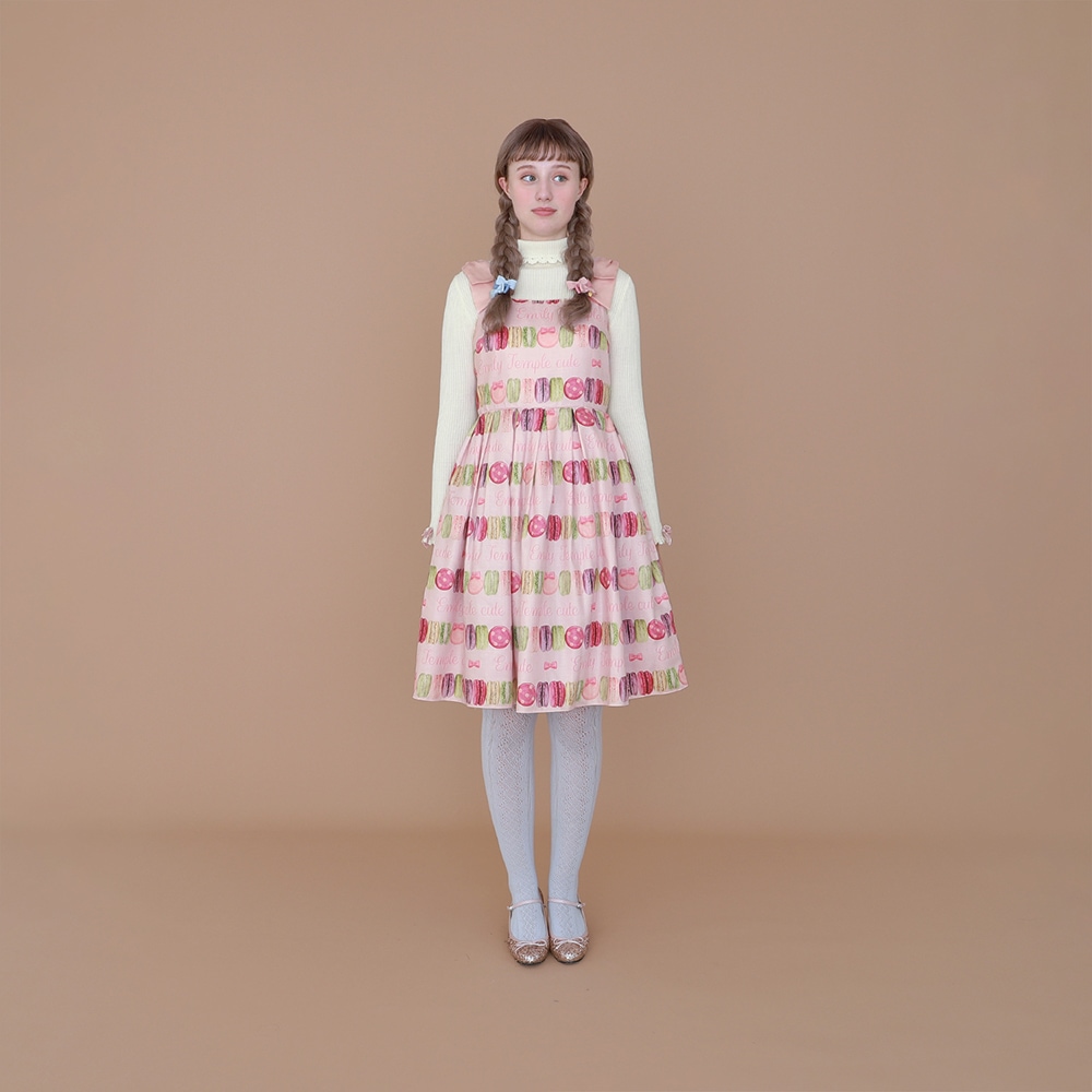 Reservation】doux macaronノースリーブワンピース(doux macaron
