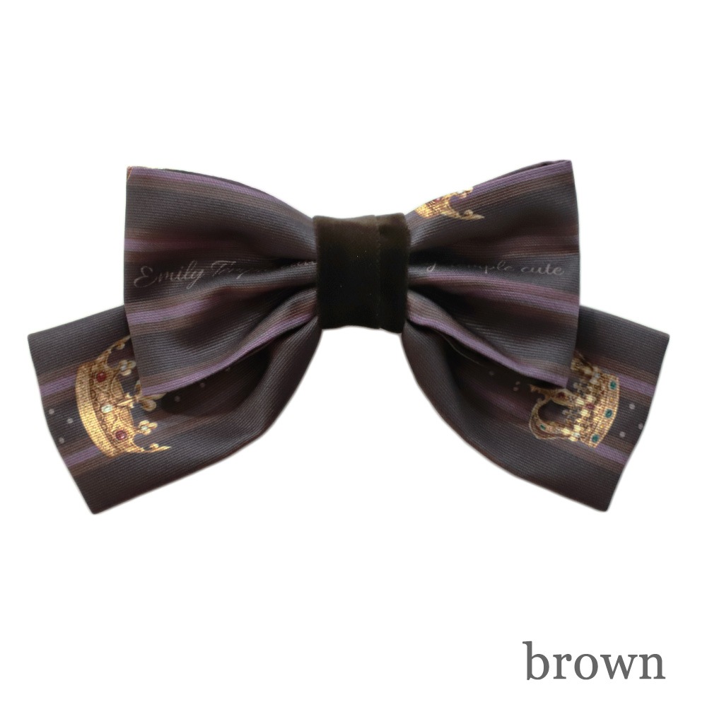 쥸CROWNХå(regimental CROWN hair accessory)