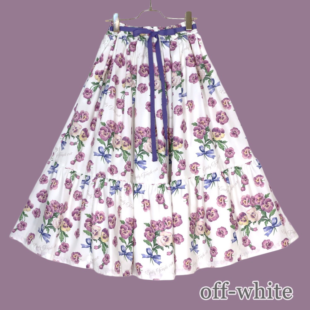 Pansy ribbon  (Pansy ribbon skirt)