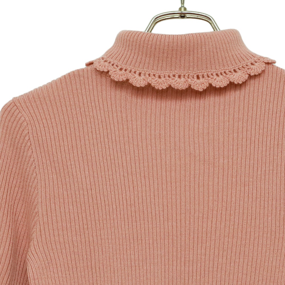 �졼���ե�륿���ȥ�˥åȡ�(lace frill turtleneck)