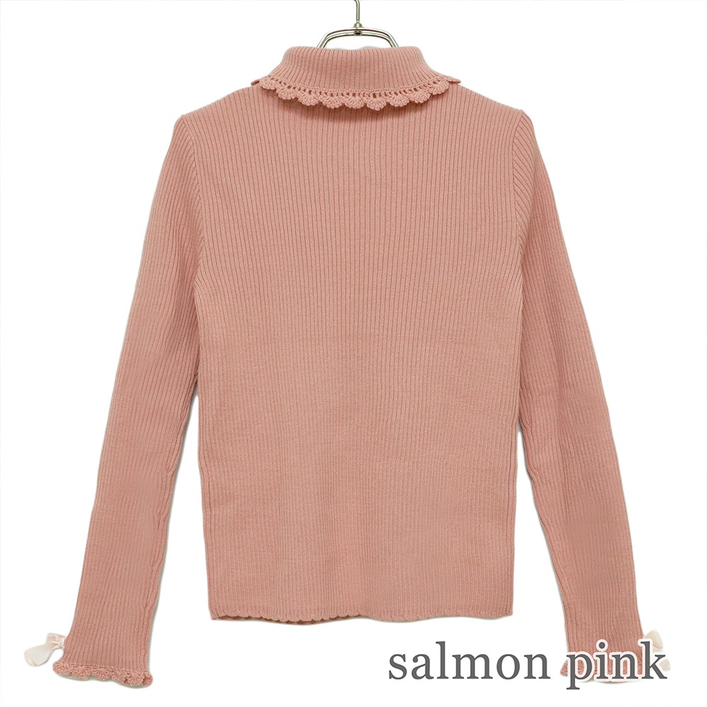 �졼���ե�륿���ȥ�˥åȡ�(lace frill turtleneck)