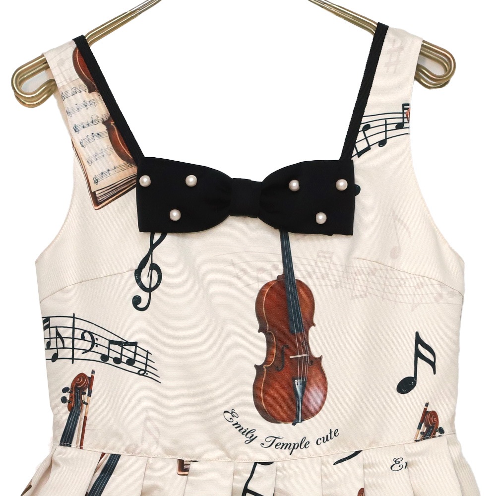 Violin Concerto�Ρ����꡼�֥��ԡ���(Violin Concerto sleeveless dress)