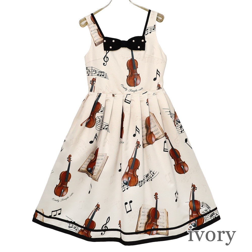 Violin Concerto�Ρ����꡼�֥��ԡ���(Violin Concerto sleeveless dress)