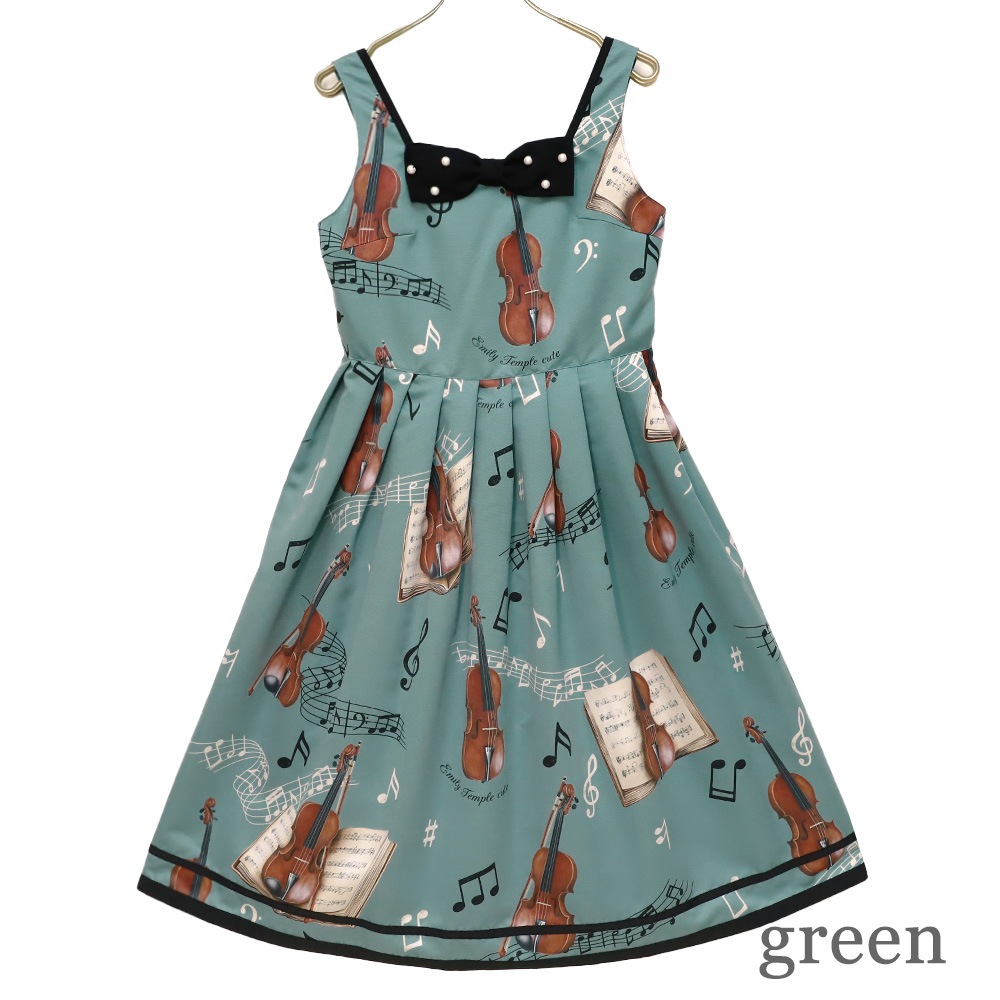 Violin Concerto�Ρ����꡼�֥��ԡ���(Violin Concerto sleeveless dress)
