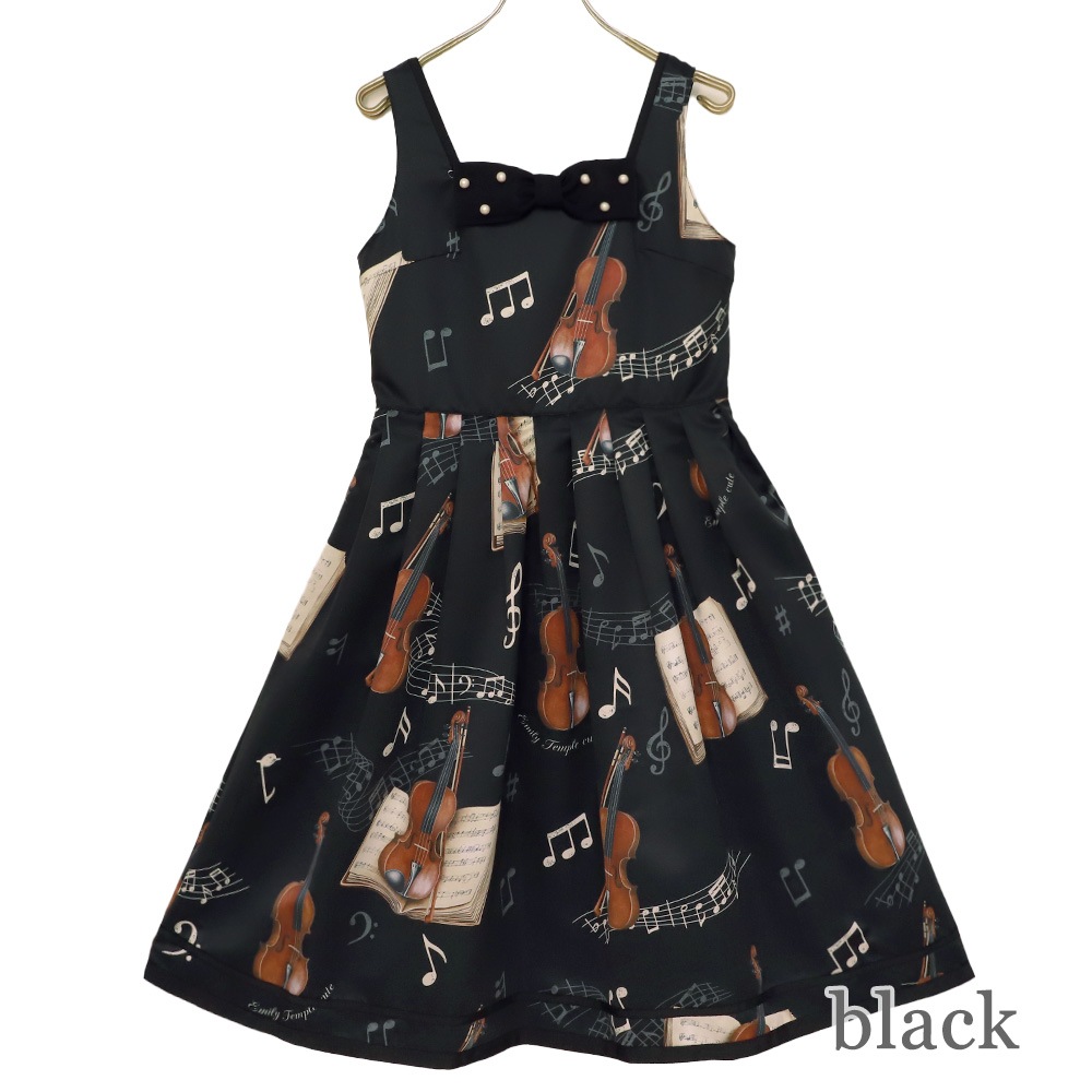 Violin Concerto�Ρ����꡼�֥��ԡ���(Violin Concerto sleeveless dress)