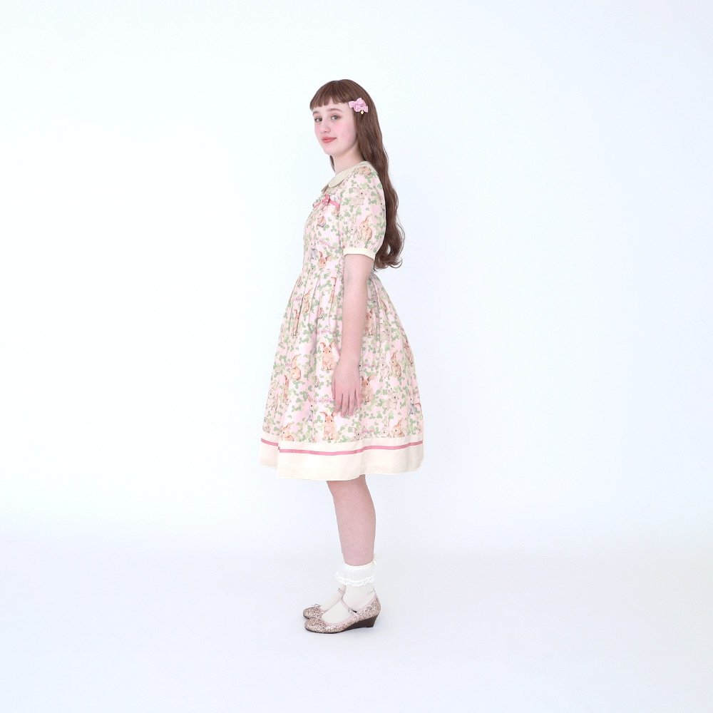 エミリーテンプルキュート　ワンピース　うさぎ うさぎクローバーワンピース (Bunny clover dress) | ONE PIECE
