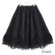 ɥåȥ塼󥰥ڥ (Dot tulle long lace petticoat)