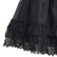 ɥåȥ塼󥰥ڥ (Dot tulle long lace petticoat)