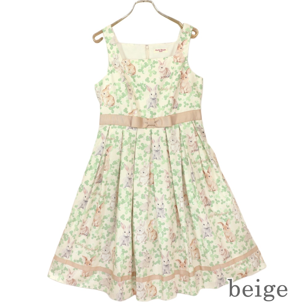 СΡ꡼֥ԡ(Bunny clover sleeveless dress)