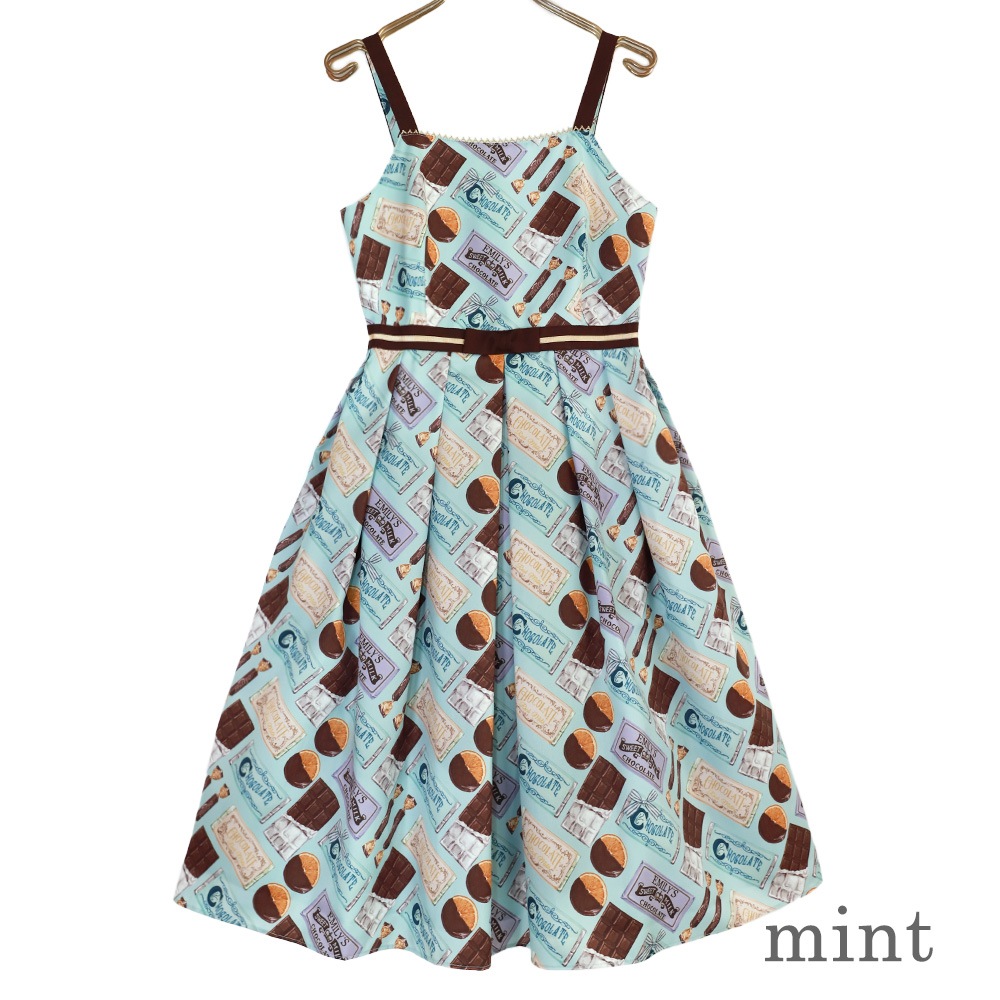 CHOCOLATE maker����ߥ�������ԡ���(CHOCOLATE maker camisole dress)