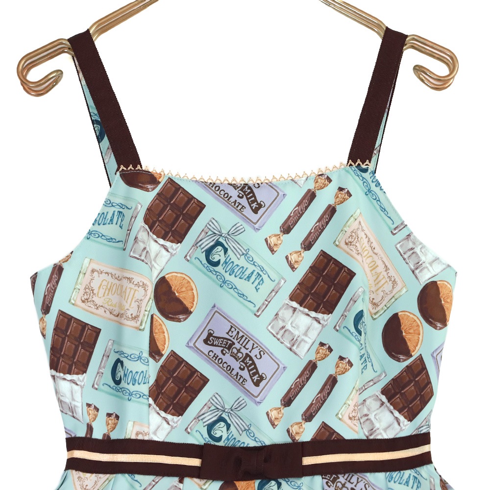 CHOCOLATE maker����ߥ�������ԡ���(CHOCOLATE maker camisole dress)