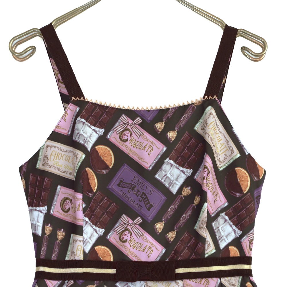 CHOCOLATE maker����ߥ�������ԡ���(CHOCOLATE maker camisole dress)