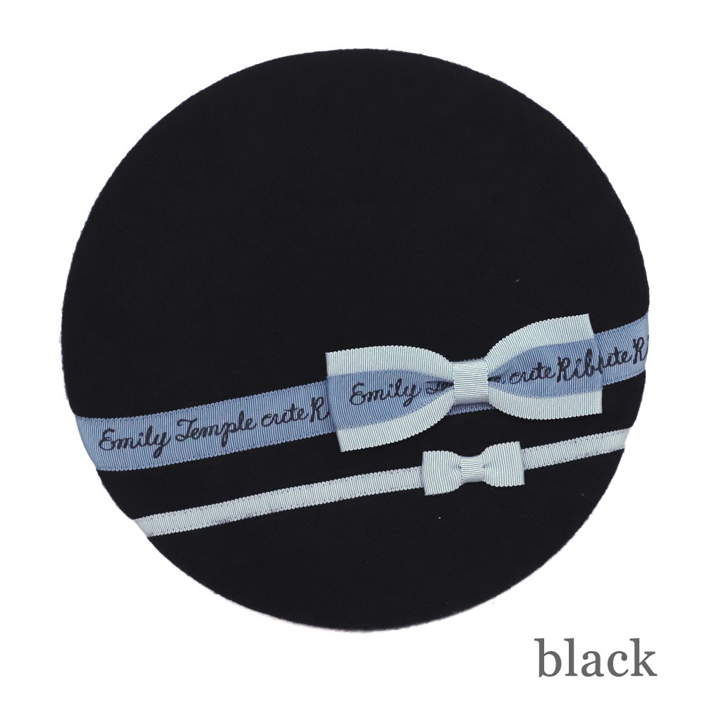 ������ܥ�٥졼(logo ribbon beret)