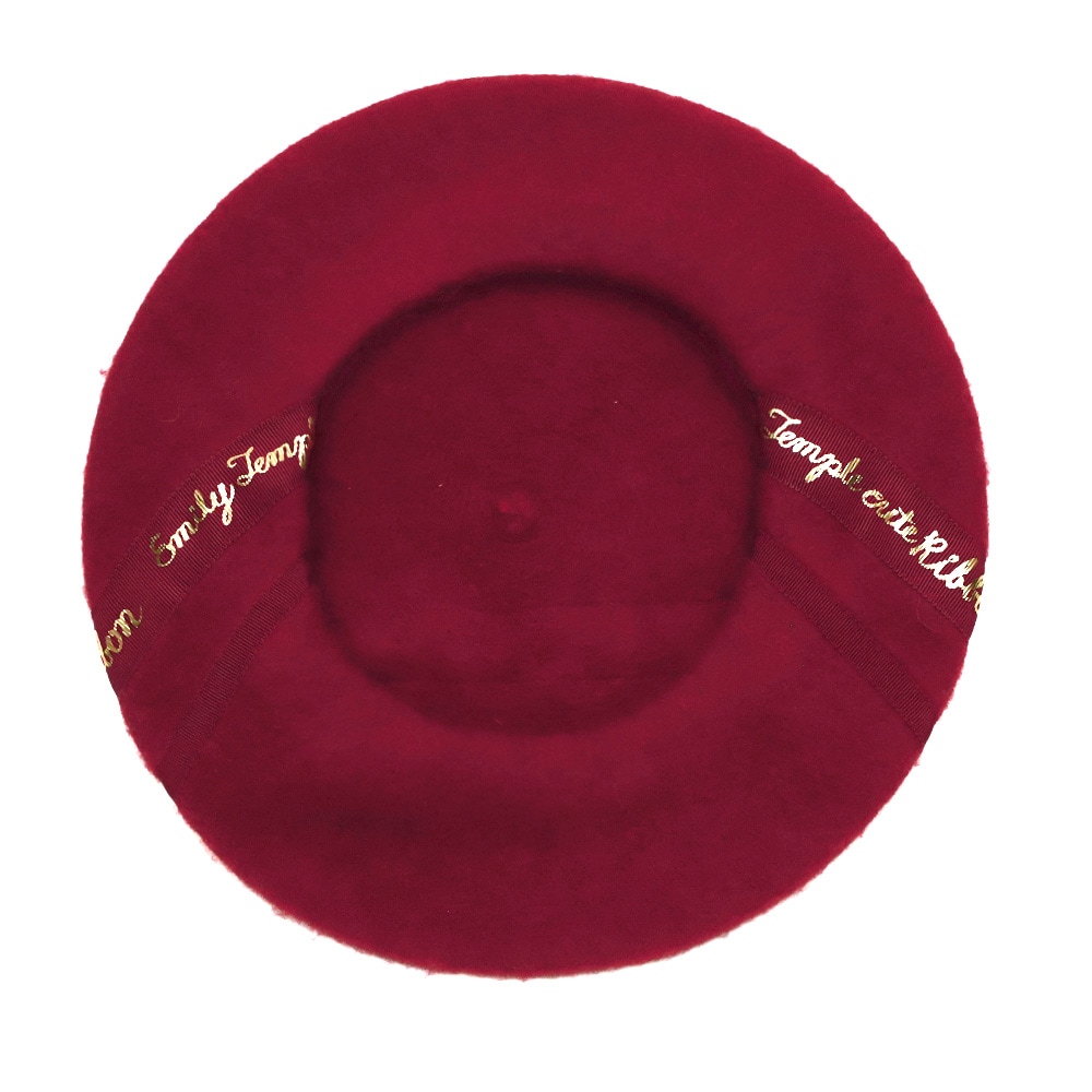 ������ܥ�٥졼(logo ribbon beret)