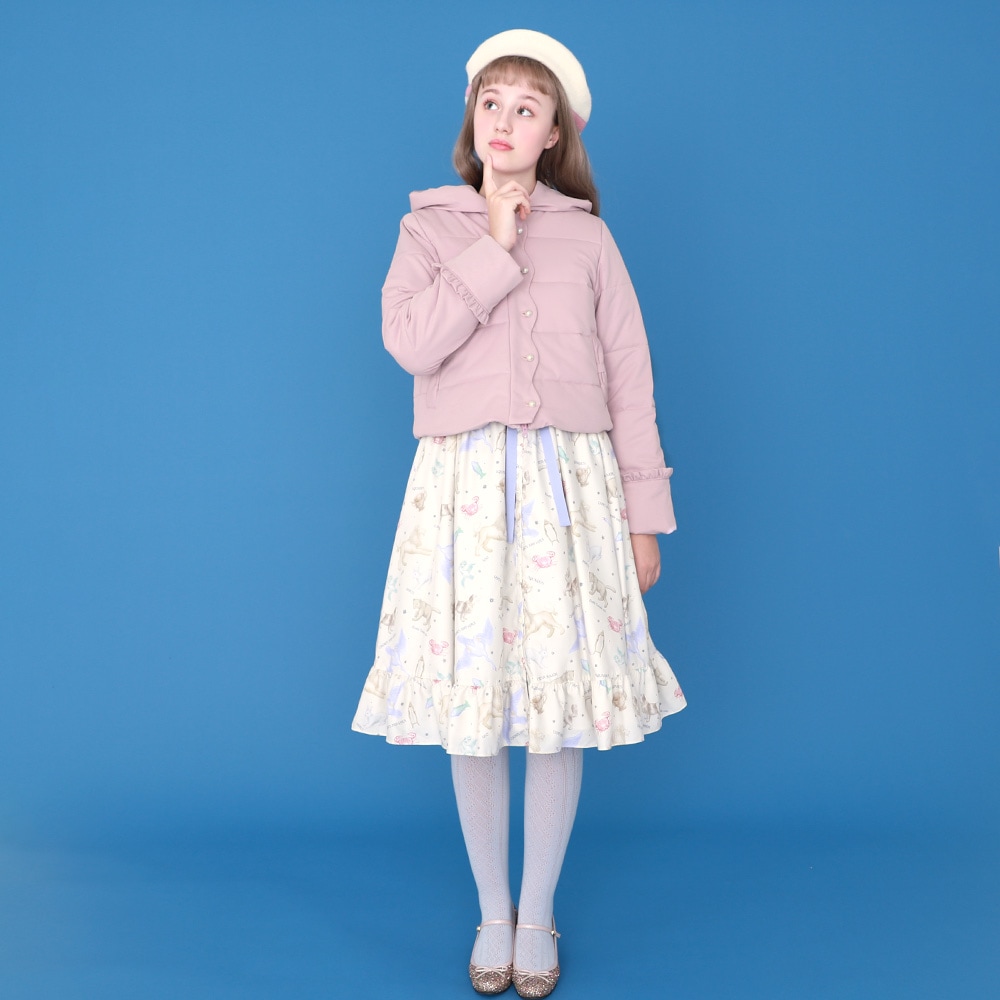 パテッドマカロンショートコート(Padded macaron short coat) | COAT