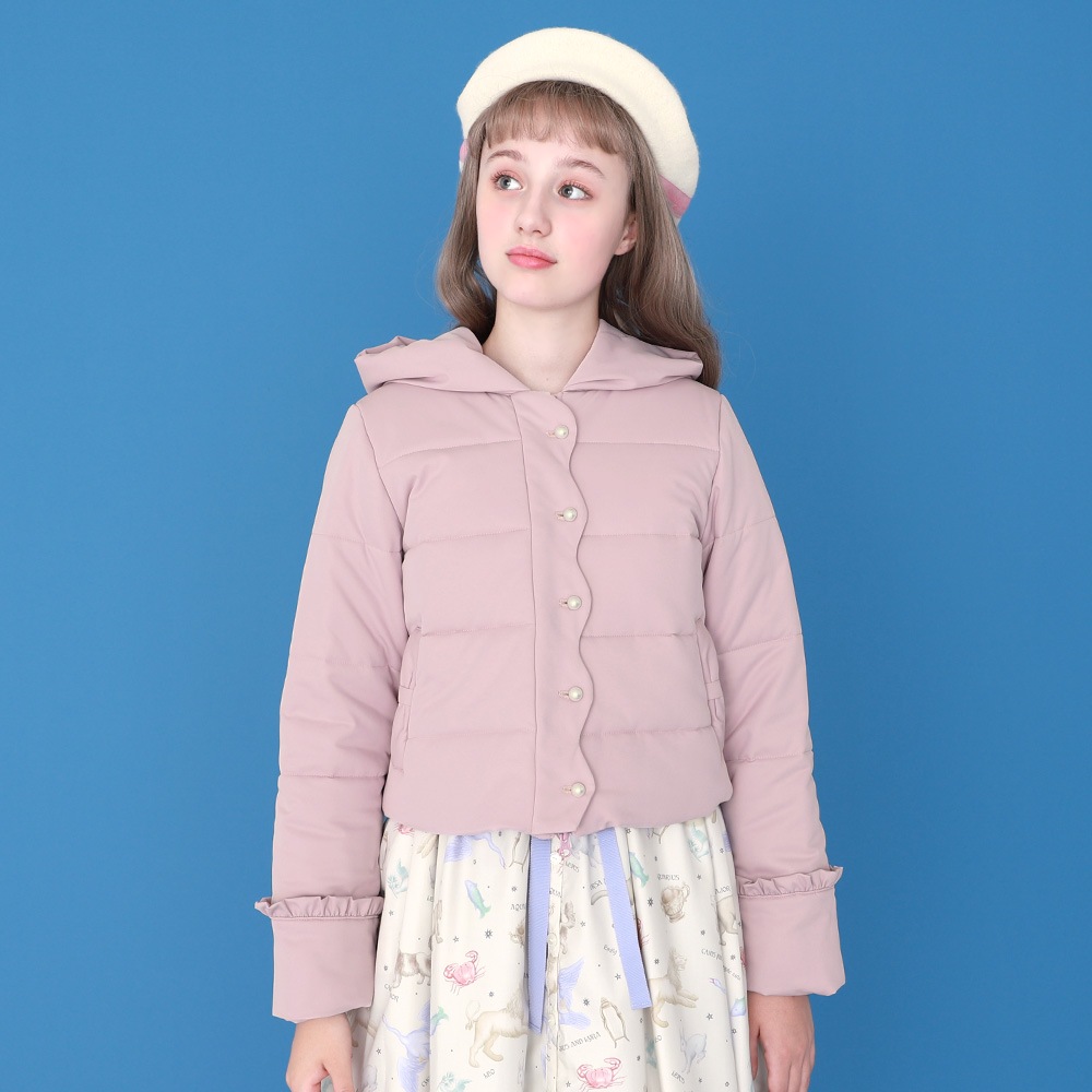 �ѥƥåɥޥ����󥷥硼�ȥ�����(Padded macaron short coat)