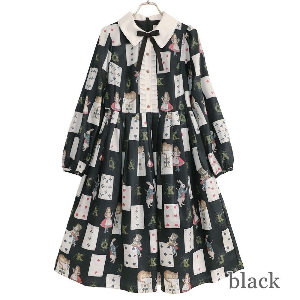 Reservation トランプalice ワンピース Trump Alice Dress One Piece Dress ワンピース One Piece ワンピース Emily Temple Cute Official Online Shop