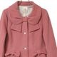 ��Reservation�ۥ�ܥ󥫥顼���󥰥�����(ribbon collar long coat)