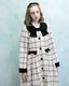 ��Reservation�ۥ�ܥ󥫥顼���󥰥�����(ribbon collar long coat)