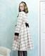��Reservation�ۥ�ܥ󥫥顼���󥰥�����(ribbon collar long coat)