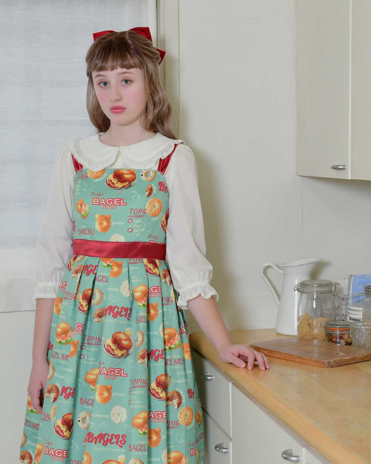 ��Reservation��Bagel Topping�Ρ����꡼�֥��ԡ���(sleeveless dress)