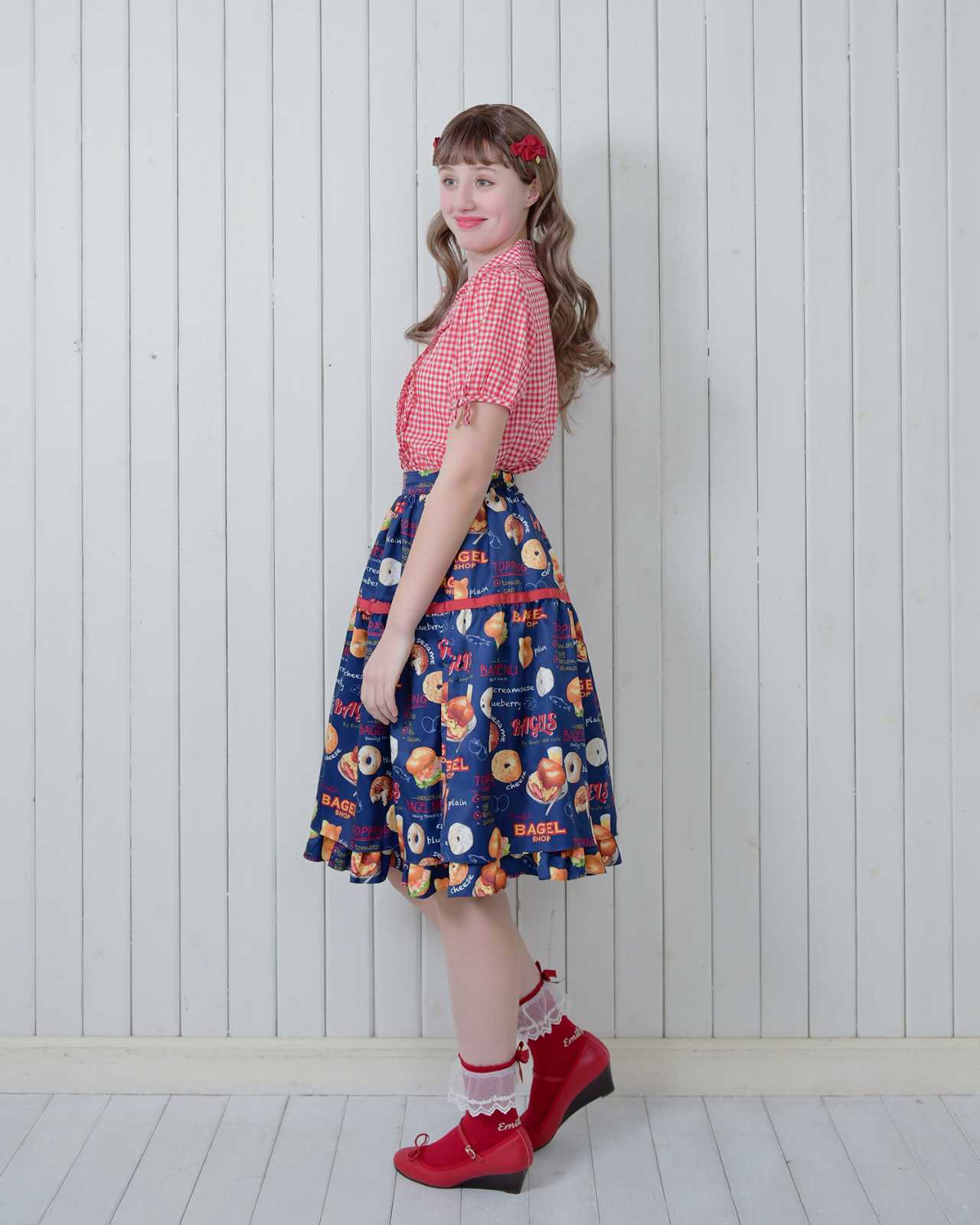 ��Reservation��Bagel Topping��������(Bagel Topping skirt)