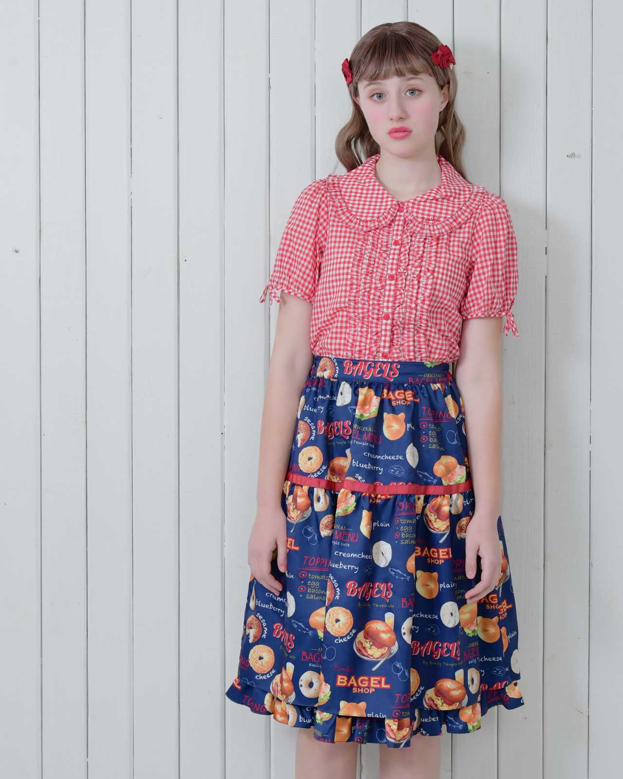 ��Reservation��Bagel Topping��������(Bagel Topping skirt)