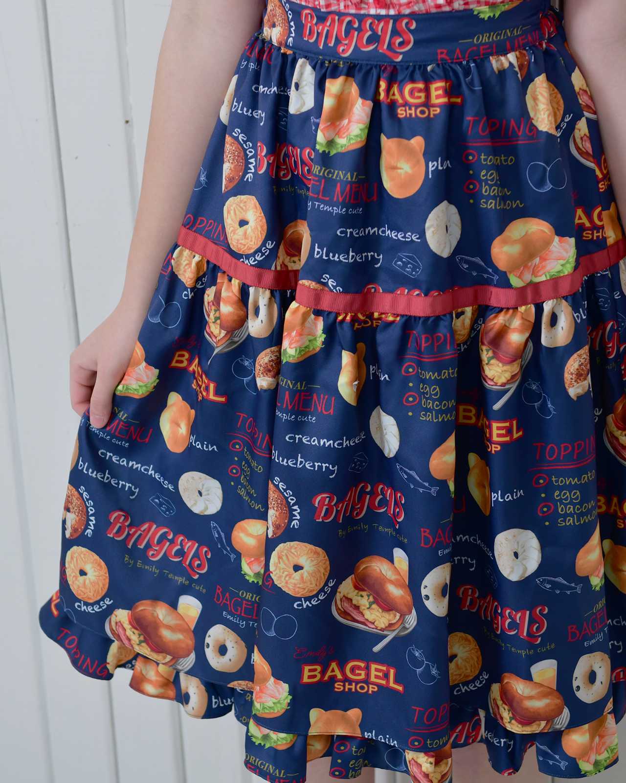 ��Reservation��Bagel Topping��������(Bagel Topping skirt)