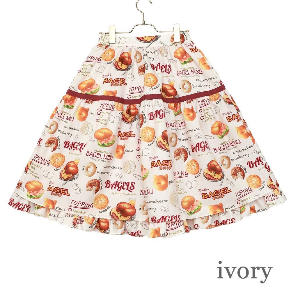 ��Reservation��Bagel Topping��������(Bagel Topping skirt)