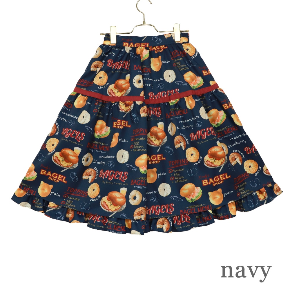 ��Reservation��Bagel Topping��������(Bagel Topping skirt)