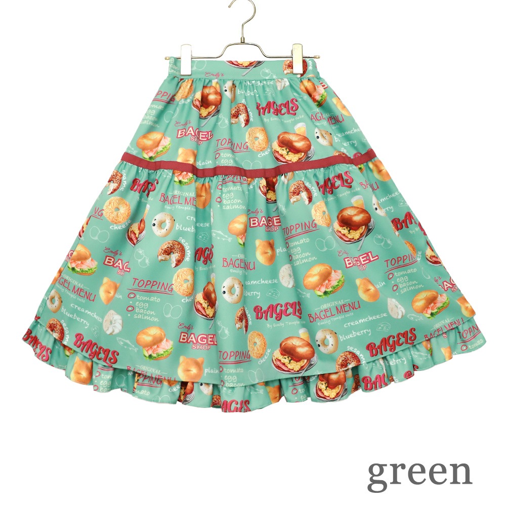 ��Reservation��Bagel Topping��������(Bagel Topping skirt)