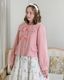 ��Reservation�ۥХå���ܥ�ĥ����ɥ�����(back ribbon tweed coat)