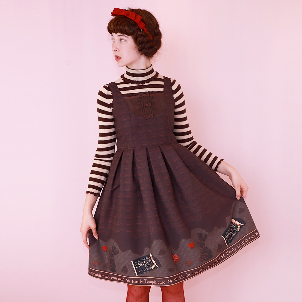 favorite chocolate assort Ρ꡼֥ԡ( favorite chocolate assorted sleeveless dress)