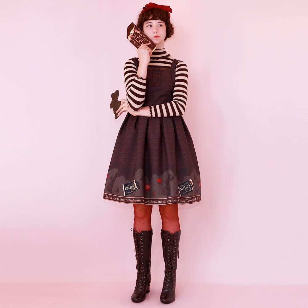 favorite chocolate assort Ρ꡼֥ԡ( favorite chocolate assorted sleeveless dress)