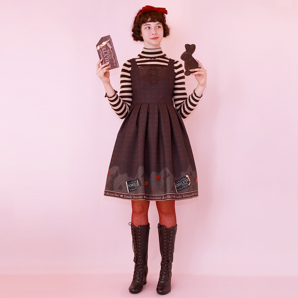 favorite chocolate assort Ρ꡼֥ԡ( favorite chocolate assorted sleeveless dress)