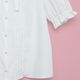 �����졼�����顼��ܥ�֥饦�� (logolacecollar ribbon blouse)