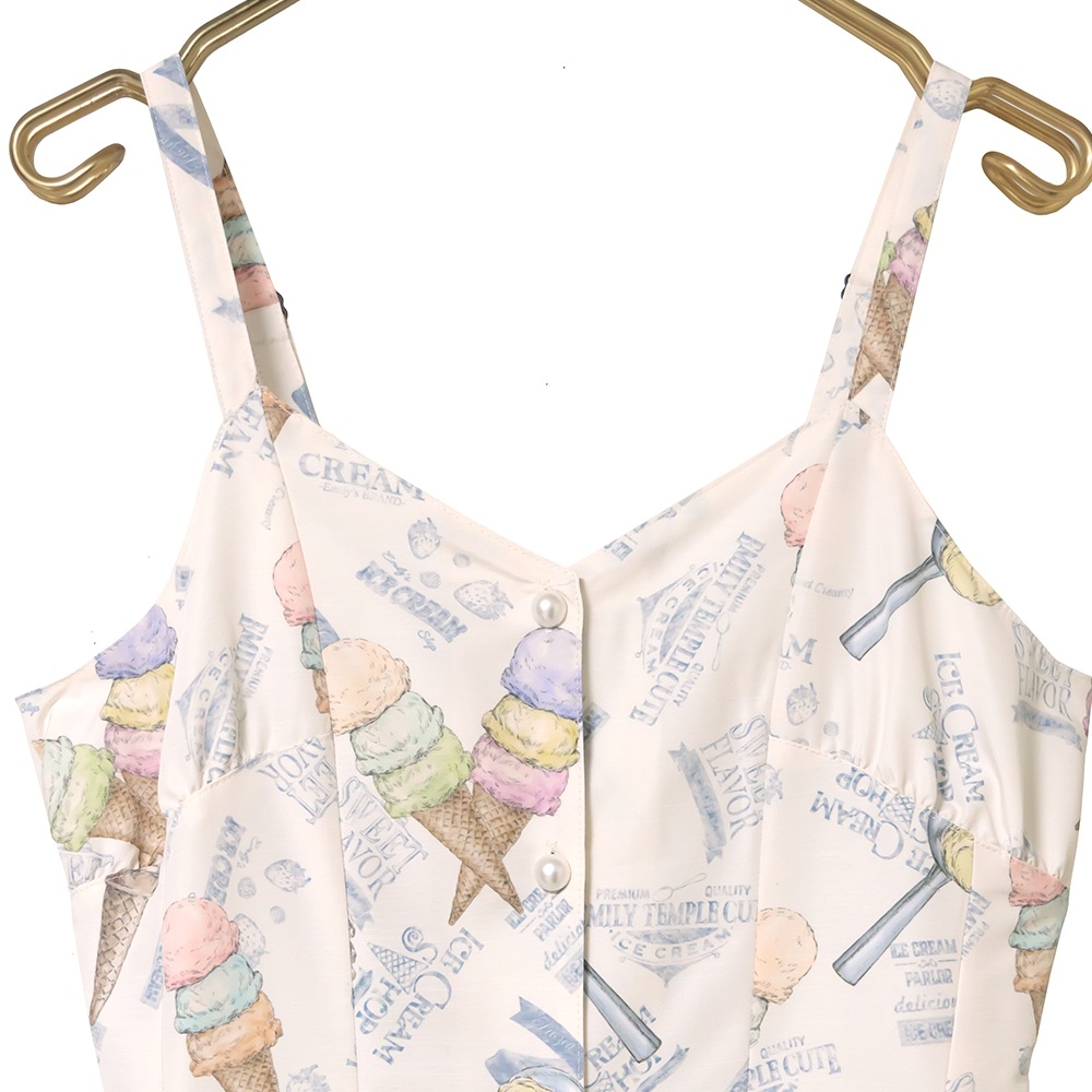 Vintage Ice Cream����ߥ�������ԡ���(Vintage Ice Cream camisole dress)
