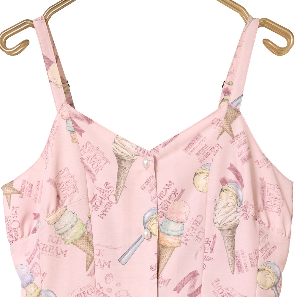 Vintage Ice Cream����ߥ�������ԡ���(Vintage Ice Cream camisole dress)