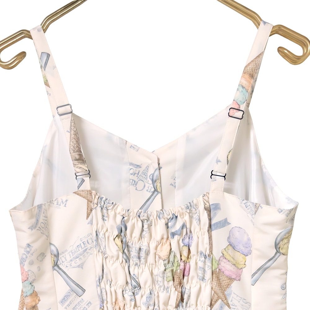 Vintage Ice Cream����ߥ�������ԡ���(Vintage Ice Cream camisole dress)