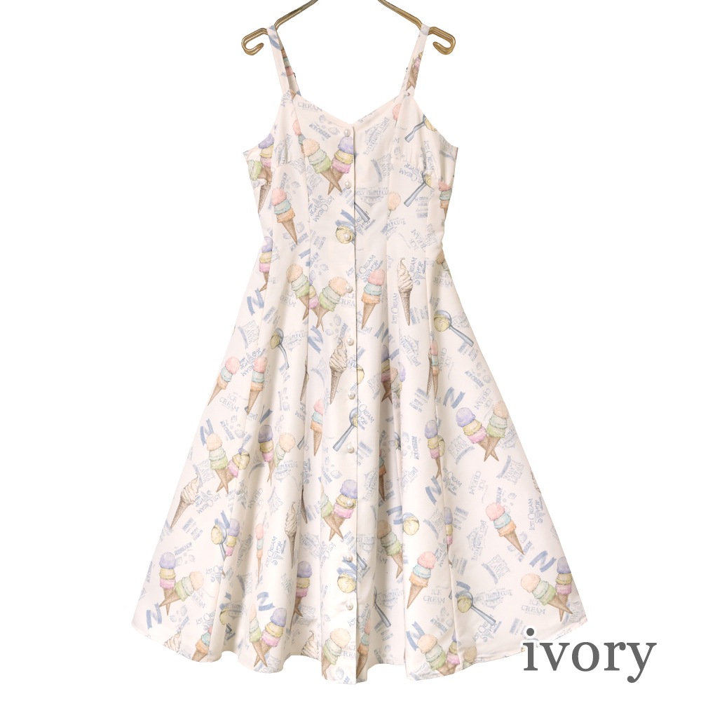 Vintage Ice Cream����ߥ�������ԡ���(Vintage Ice Cream camisole dress)