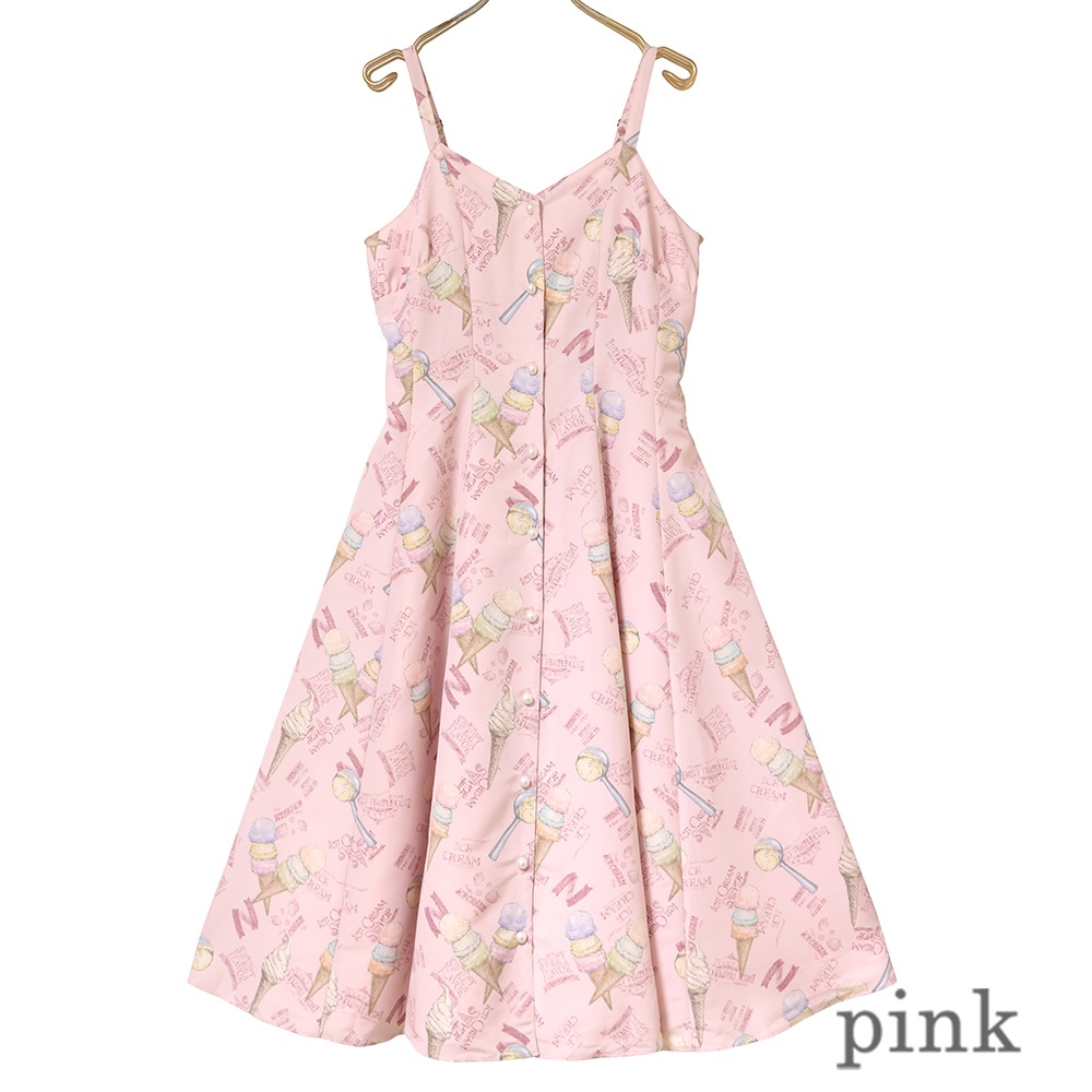 Vintage Ice Cream����ߥ�������ԡ���(Vintage Ice Cream camisole dress)