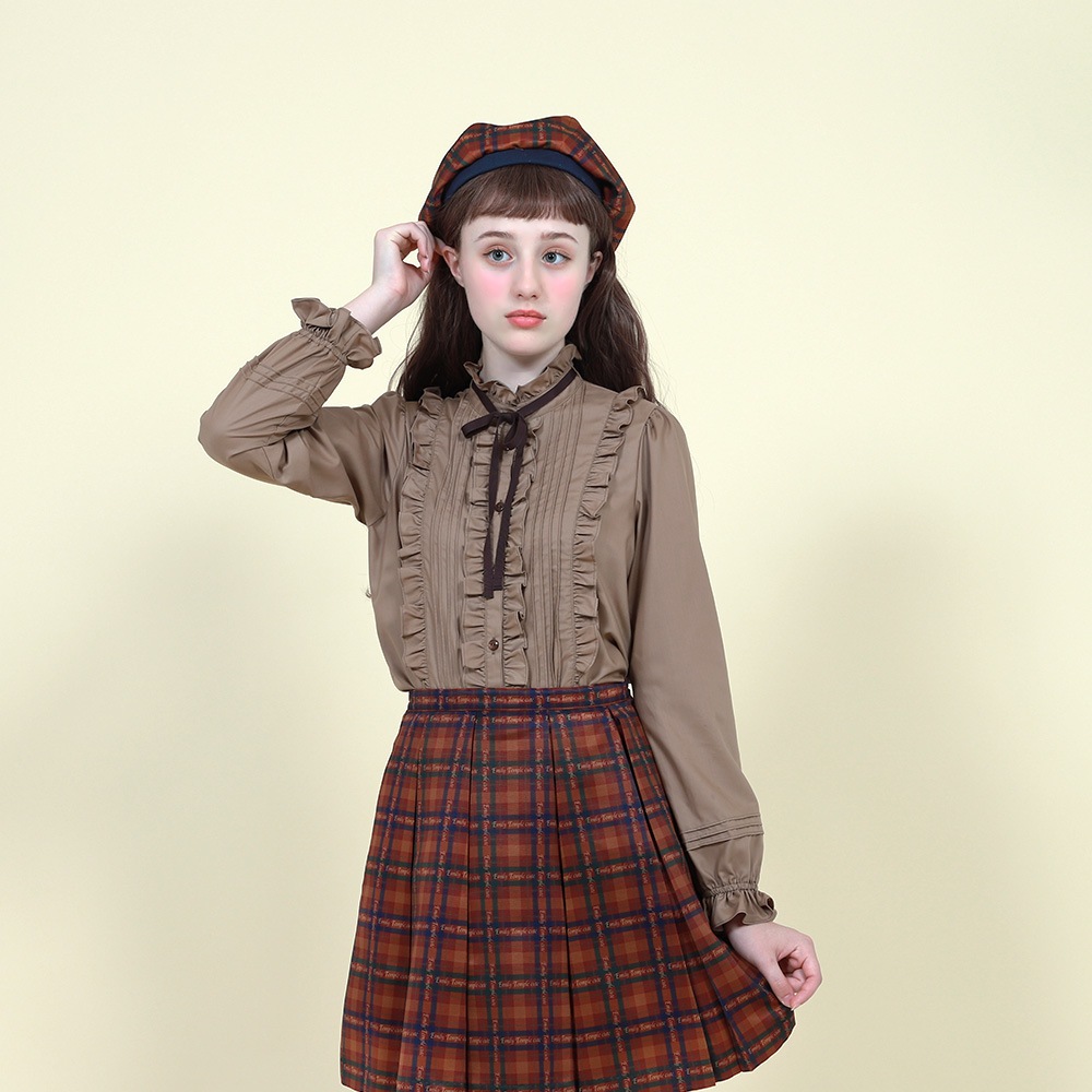 Preppy Tartan٥졼(Preppy Tartan beret)