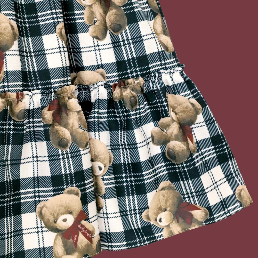 Teddy Bear Tartanԡ (Teddy Bear Tartan dress)