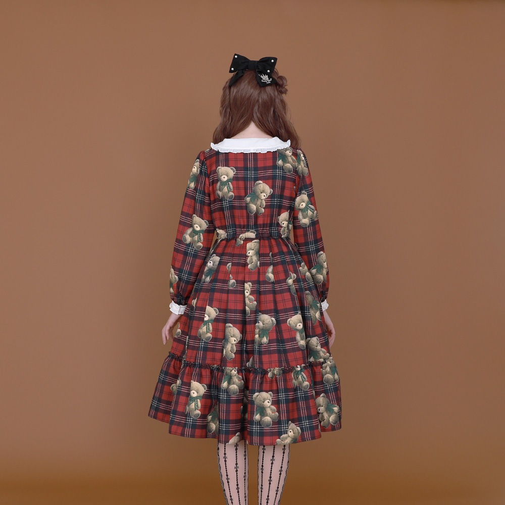 Teddy Bear Tartanԡ (Teddy Bear Tartan dress)